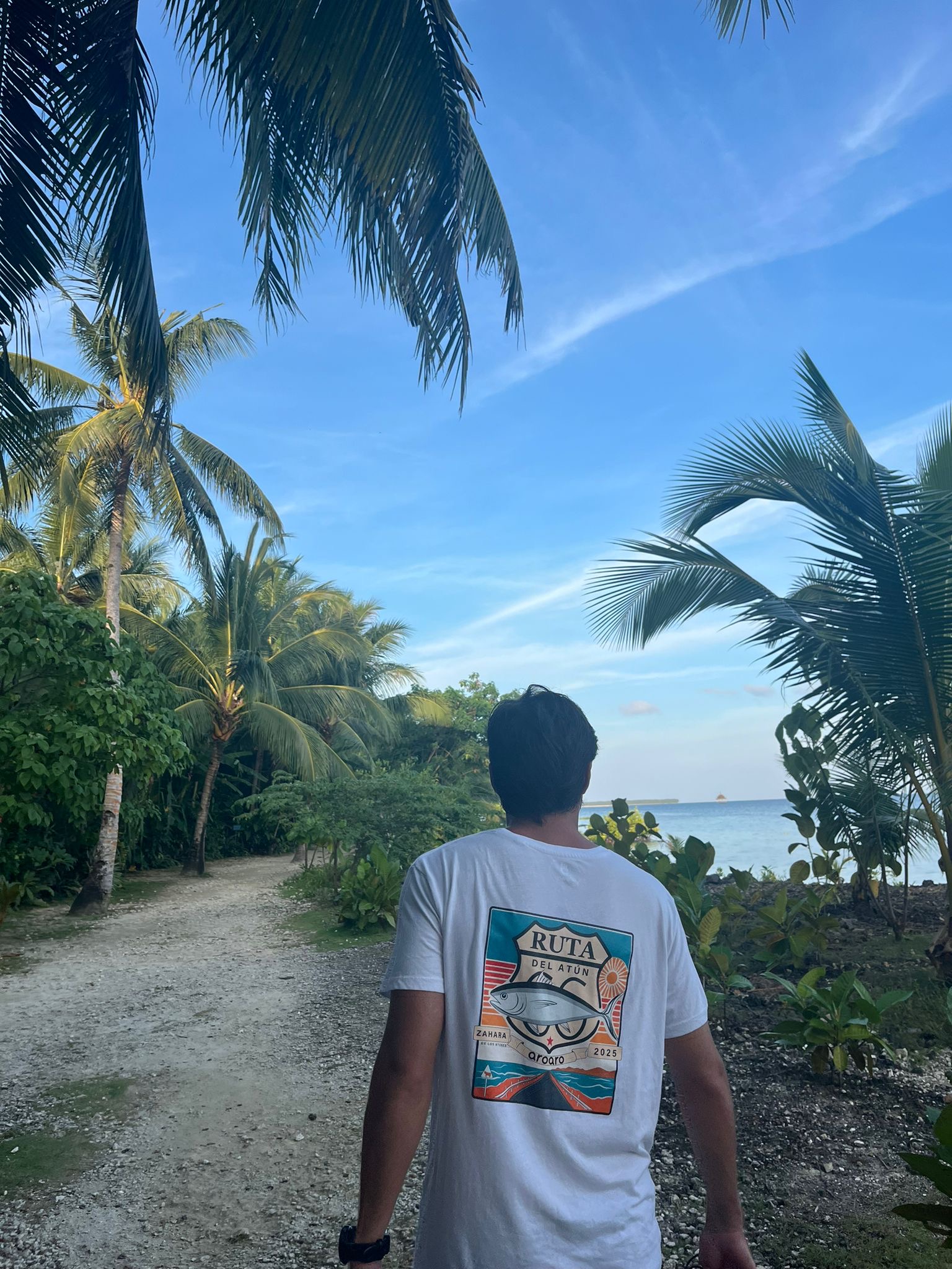 Camiseta "Ruta del Atún" Blanca