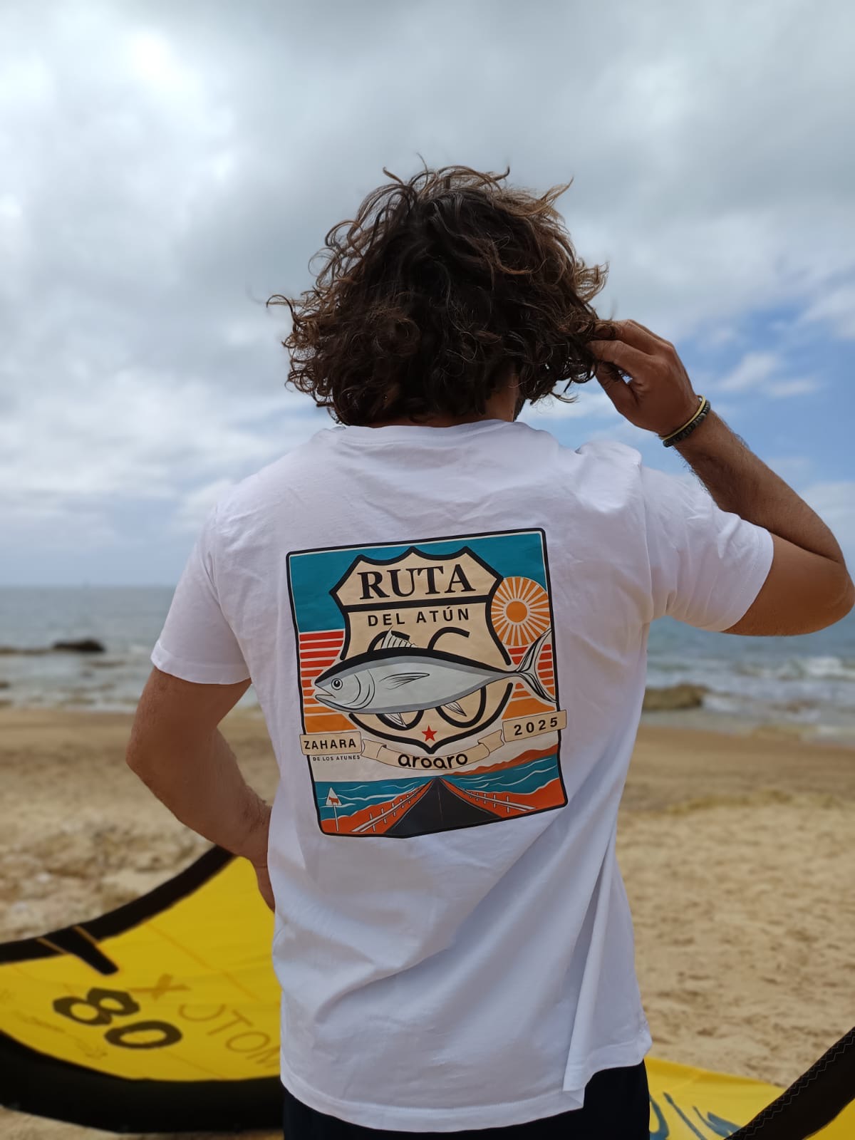 Camiseta "Ruta del Atún" Blanca